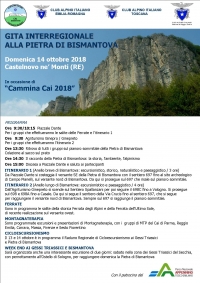 INTERREGIONALE BISMANTOVA - PROGRAMMA DEFINITIVO