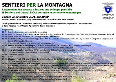 Per i sentieri - convegno a Succiso