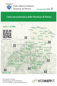 Le cartine escursionistiche dell’appennino parmense