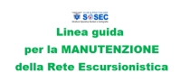 SOSEC: Linee Guida per la Manutenzione della Rete Escursionistica