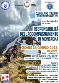 Accompagnamento e responsabilità in montagna